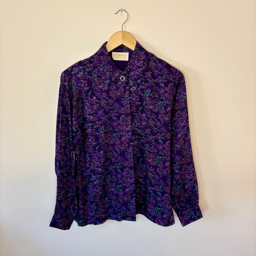 NAME YOUR PRICE • Vintage Pendleton Sophisticates Floral Button Down Shirt Small